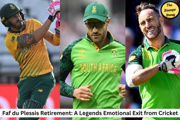 Faf du Plessis Retirement